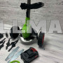 Газонокосарка триммер для косовиці трави з аккумулятором та колесами 48V